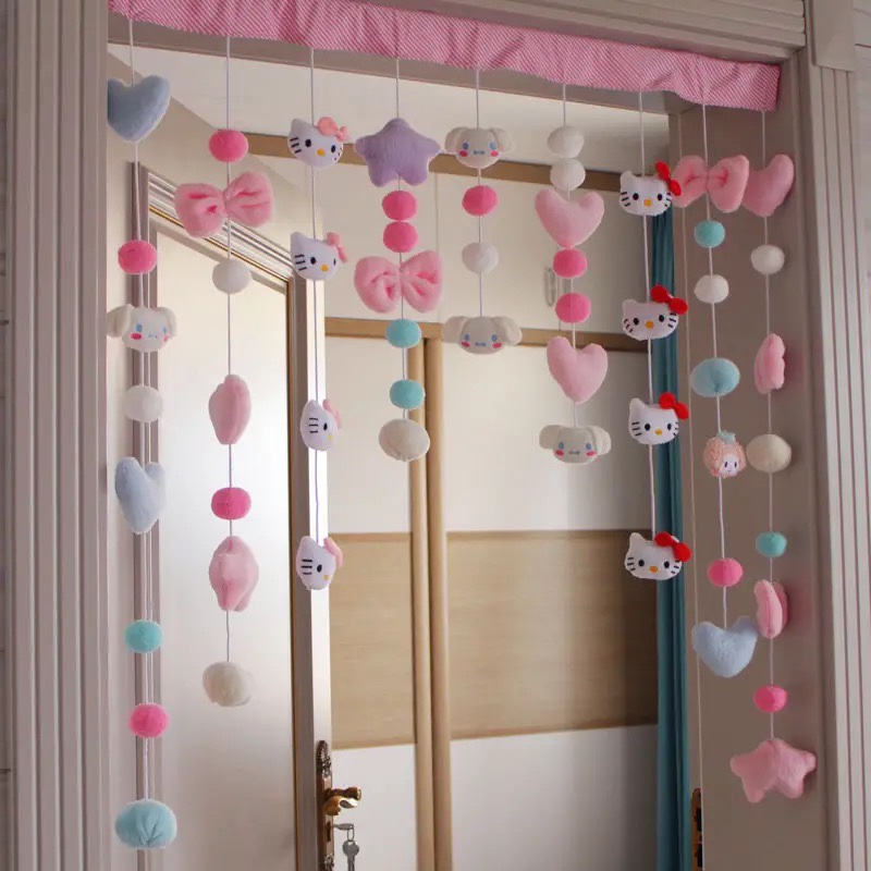 Sanrio Character Cute Door Curtain: Adorable Room Divider ML2364