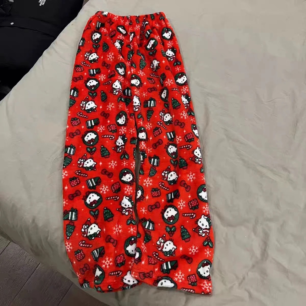 HK Coral Fleece Home Warm Pajama Pants