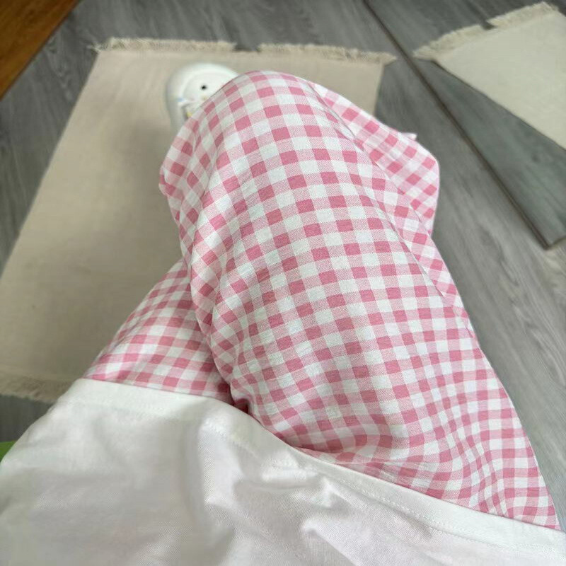 HK Dopamine Sleep Pants - Summer Lightweight Cotton Lounge Pants for Women 02250616