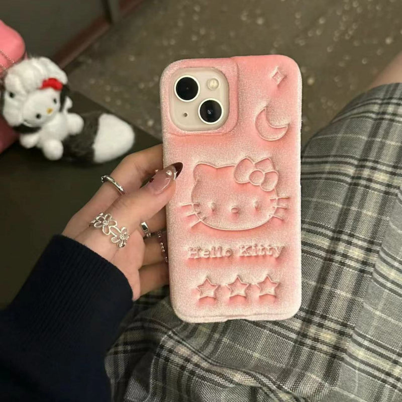Velvet Kitty Phone Case SJ1756-cutelalaco