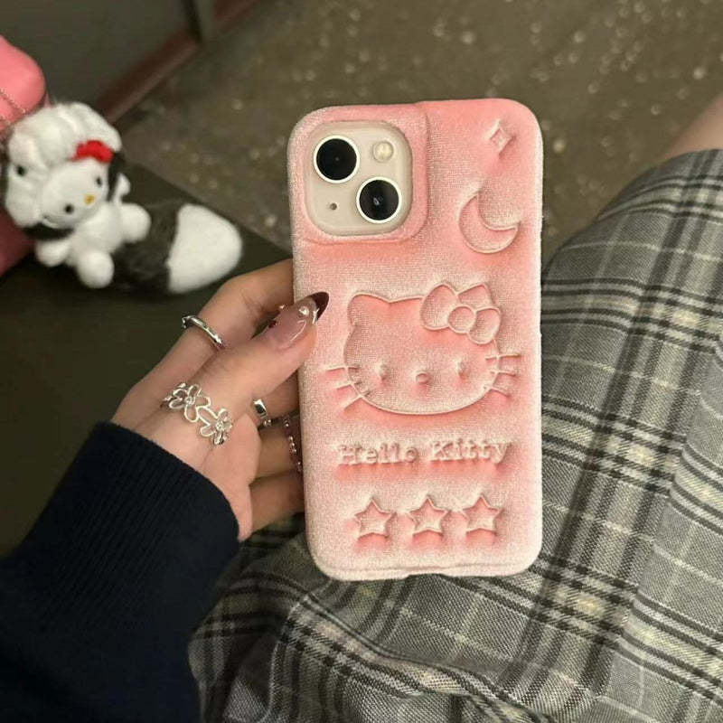 Velvet Kitty Phone Case SJ1756-cutelalaco