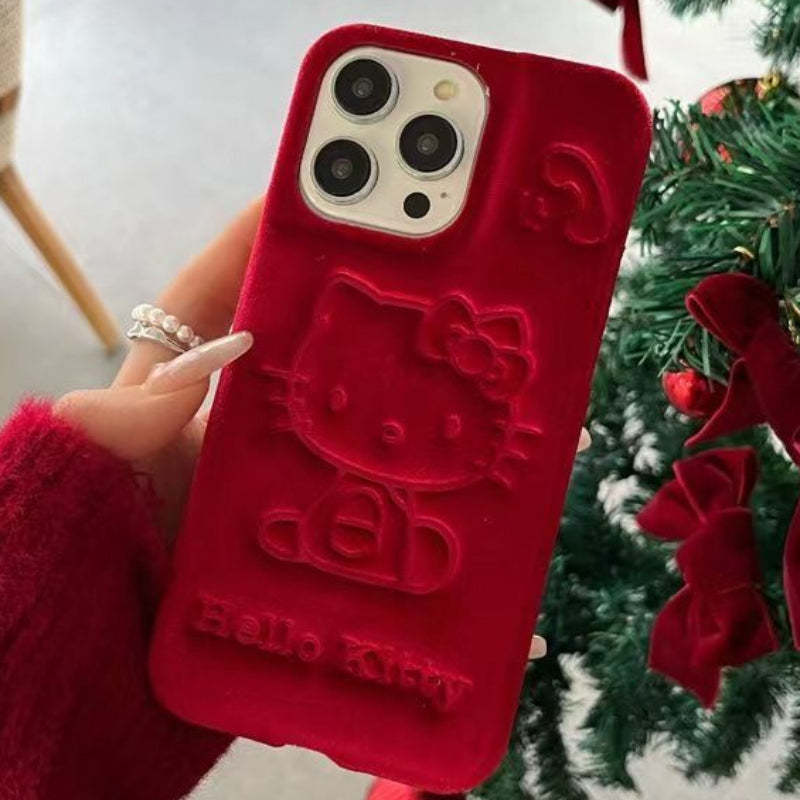 Velvet Kitty Phone Case SJ1756-cutelalaco