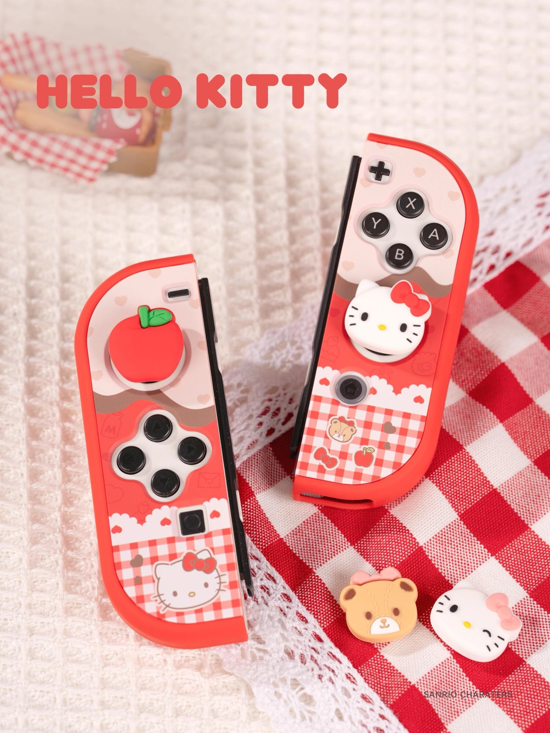 Sanrio Character Switch Protective Case with Hello Kitty design