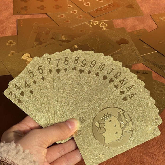 HK Golden Deluxe Playing Cards