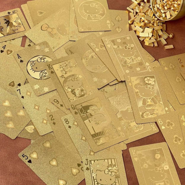 HK Golden Deluxe Playing Cards