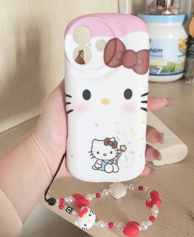 HK Magic Wand Phone Case with Charm 💖