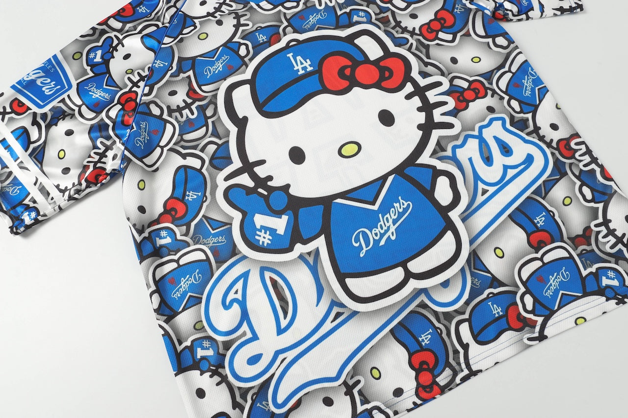 HK Cute Baseball Jersey Shirts Sports Uniform Summer Loose Short Sleeve Tops T-Shirts 02250502
