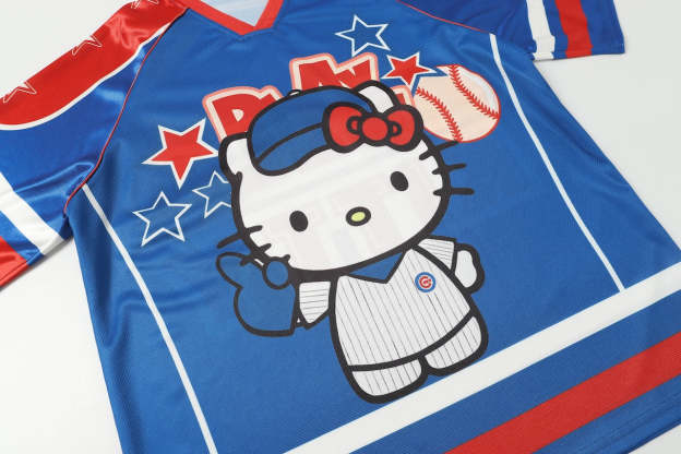 HK Cute Baseball Jersey Shirts Sports Uniform Summer Loose Short Sleeve Tops T-Shirts 02250502
