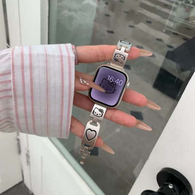HK Apple Watch Band Jewelry Metal Strap Bands  for iWatch Series