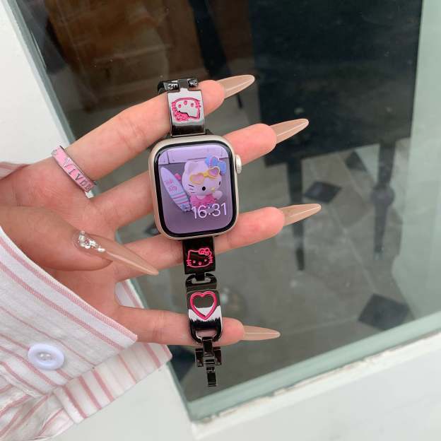 HK Apple Watch Band Jewelry Metal Strap Bands  for iWatch Series
