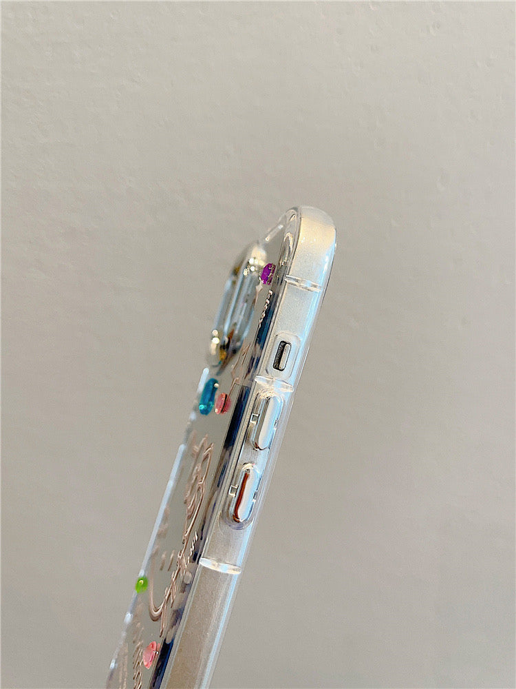 HK in the Mirror iPhone Case
