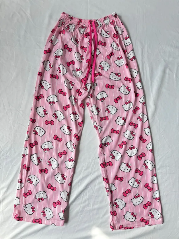 HK Women's Pajama Pants - Cute Soft Long Bottoms, Cozy Gift PJ Jammies