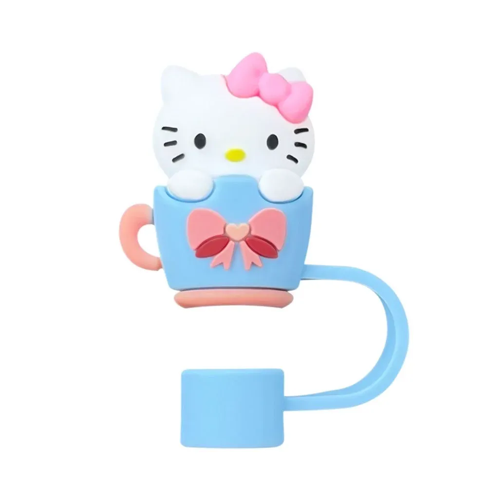 HK Straw Covers – Cap Toppers Compatible with Stanley Tumbler | Reusable Cute Silicone Tips & Lids Protectors 01250108