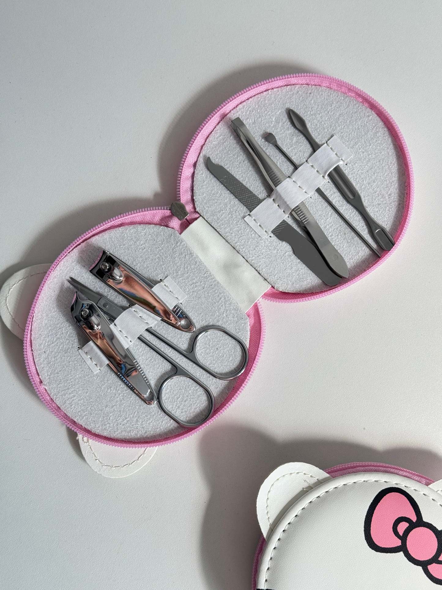 HK PU Shape Organizer Bag Nail Set