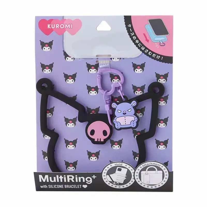 Kawaii Multi-Ring Silicone Phone Bracelet
