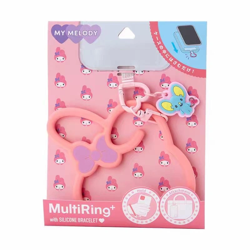 Kawaii Multi-Ring Silicone Phone Bracelet