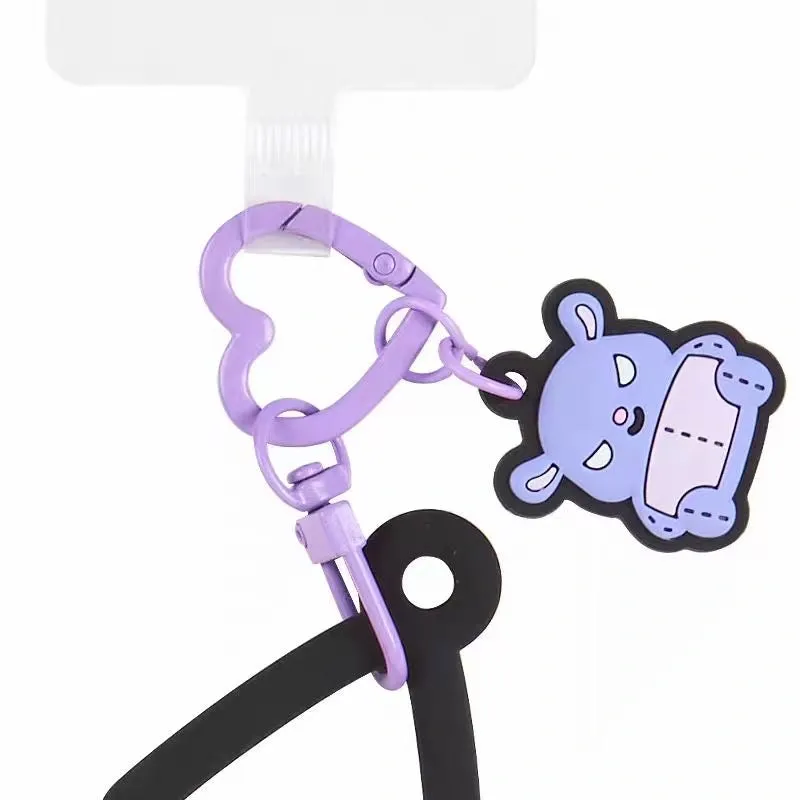 Kawaii Multi-Ring Silicone Phone Bracelet