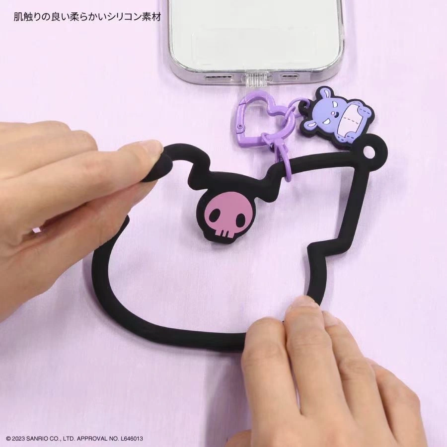 Kawaii Multi-Ring Silicone Phone Bracelet