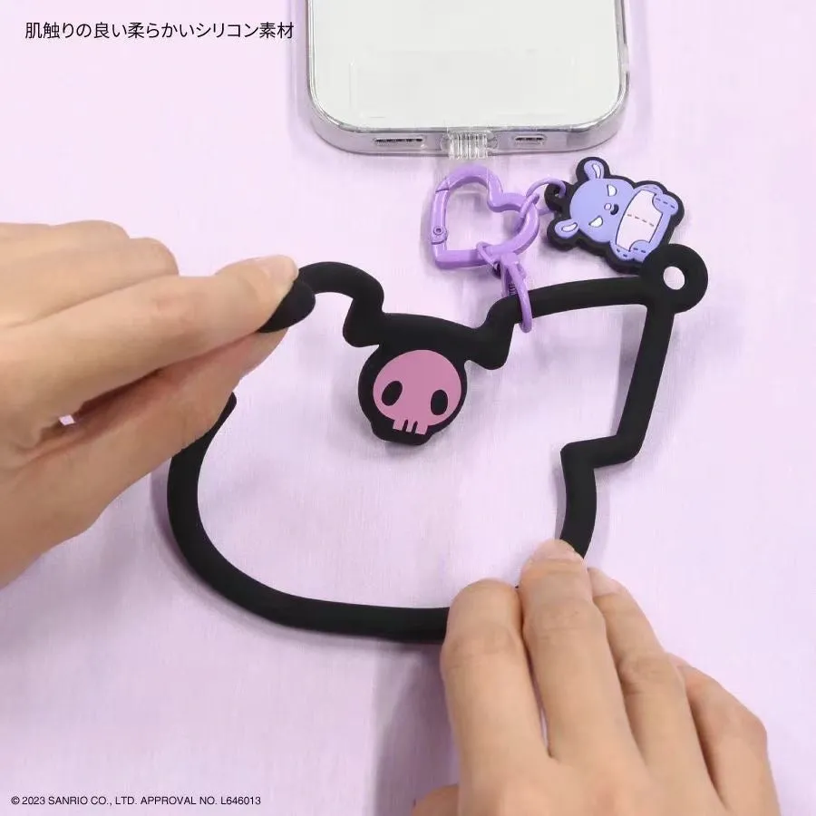 Kawaii Multi-Ring Silicone Phone Bracelet