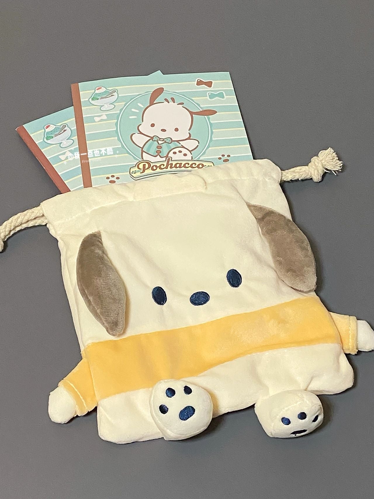  Drawstring Plushie Bag Travel Purse Makeup Cosmetic Storage Bags Organizer-cutelalaco