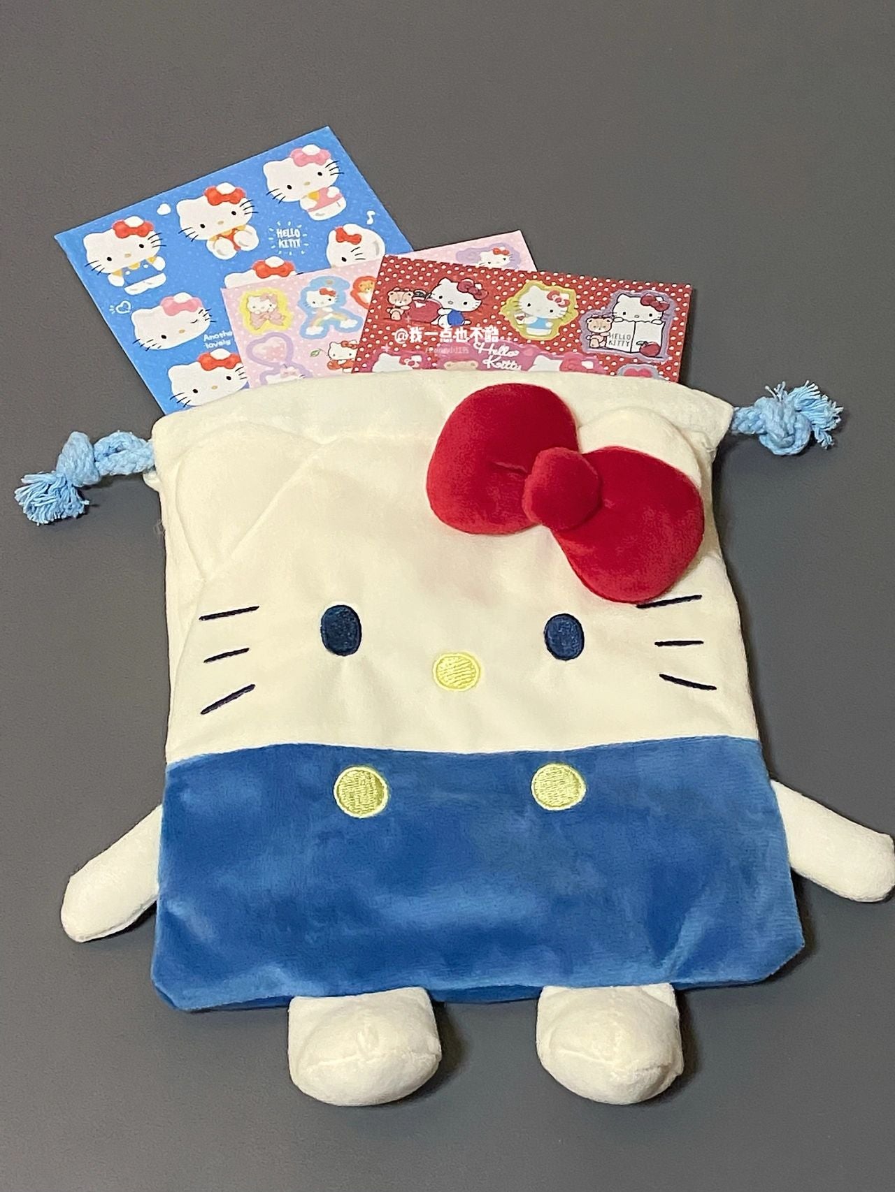  Drawstring Plushie Bag Travel Purse Makeup Cosmetic Storage Bags Organizer-cutelalaco
