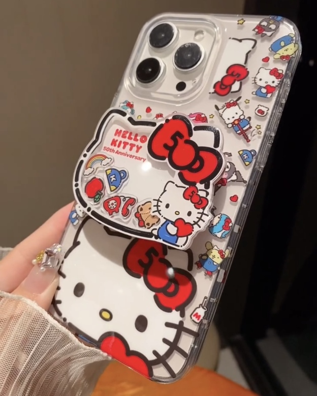 Adhesive/Magnetic Wobble Phone Stand - Cute & Functional Convenient Phone Accessory PJ1253