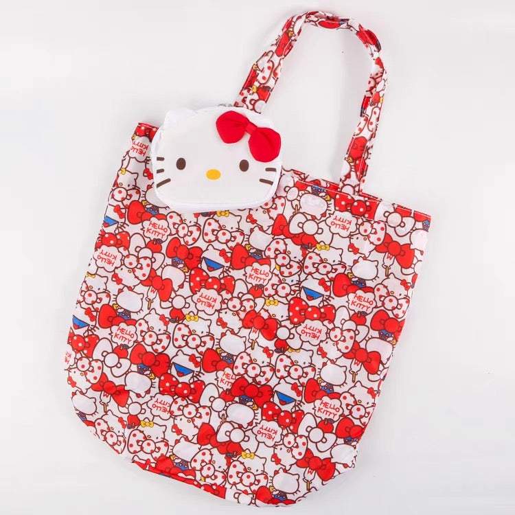  Lightweight Portable Grocery Bag Large Capacity Shopping Bag Durable Reusable Tote Bag Travel Accessories-cutelalaco
