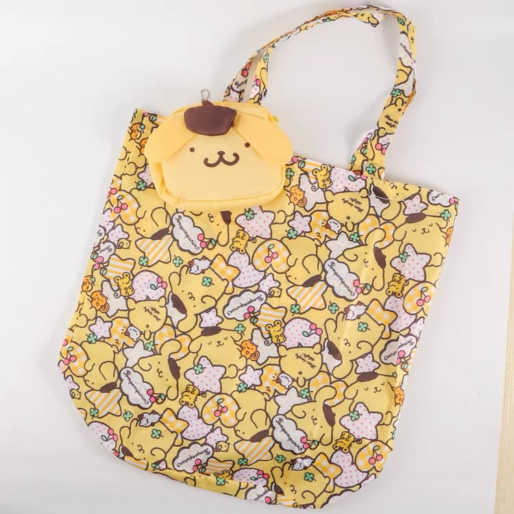  Lightweight Portable Grocery Bag Large Capacity Shopping Bag Durable Reusable Tote Bag Travel Accessories-cutelalaco