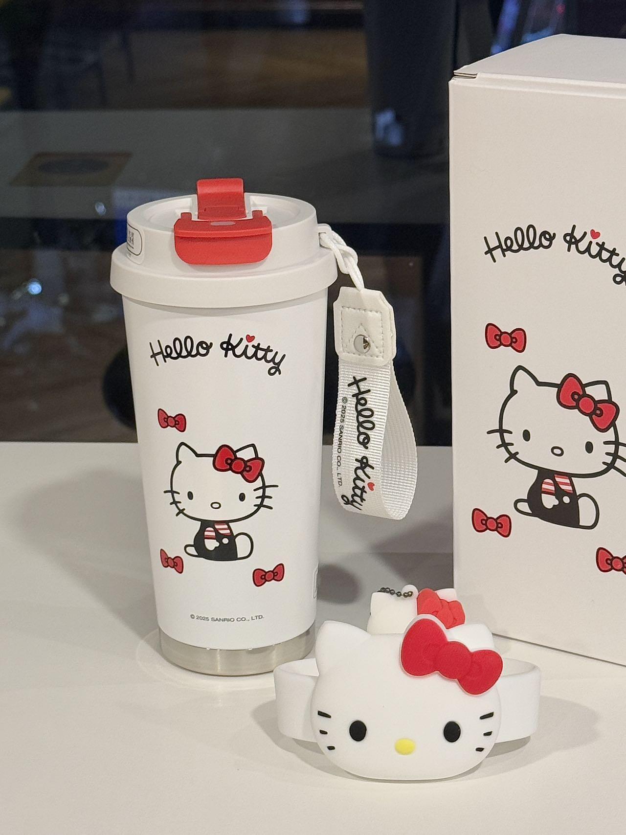 Sanrio 18oz Tumbler Stainless Steel Vacuum Insulated Coffee Travel Mug with Lid Thermal Cup for Outdoor