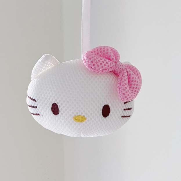  Shower Ball Gentle Exfoliating Bath Sponge Loofah Pouf-cutelalaco