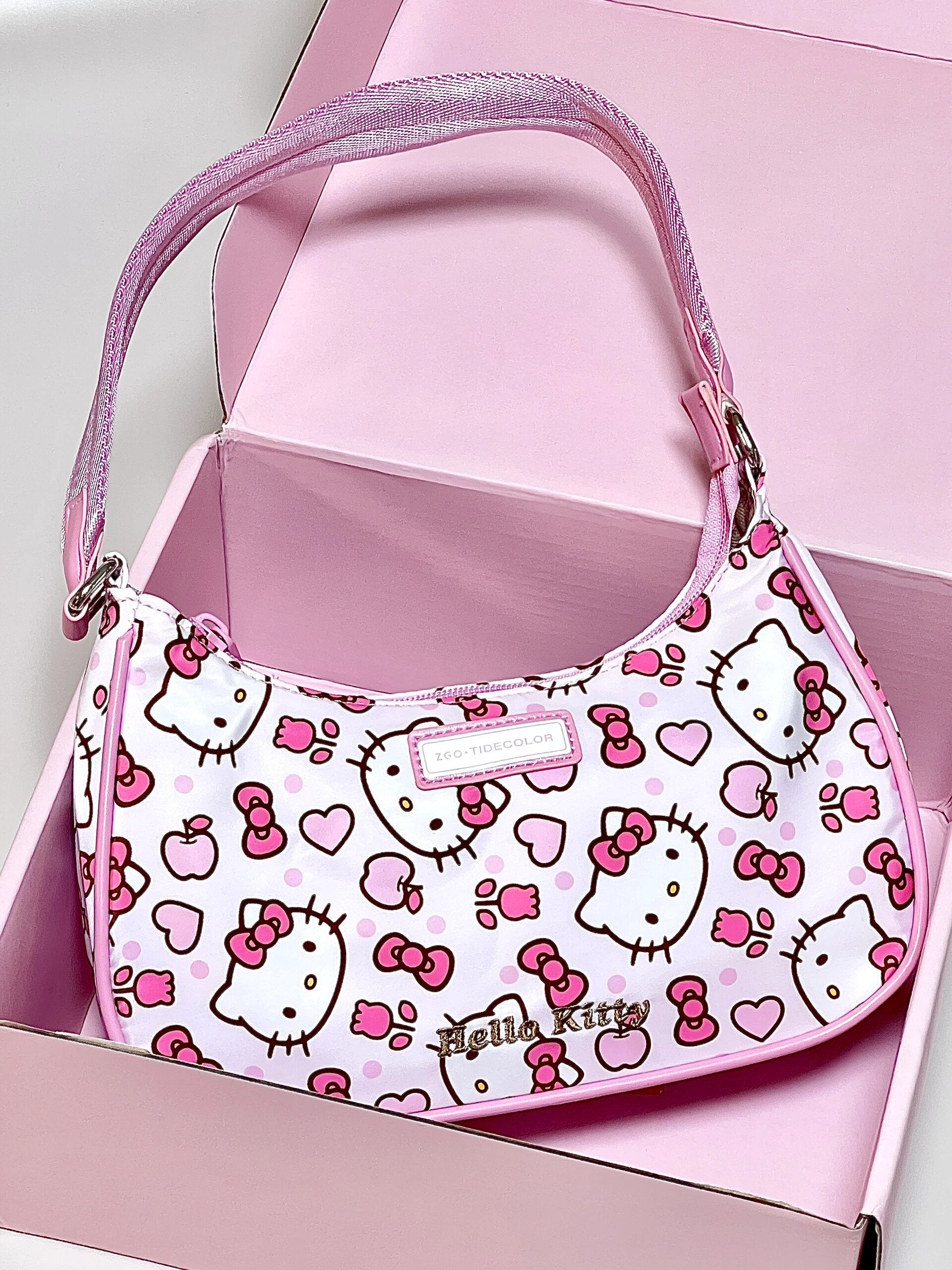  Hobo Bag for Women Nylon Shoulder Crossbody Bags Y2K Small Clutch Totes Handbag Evening Armpit Top Handle Purse（gift box packaging）-cutelalaco