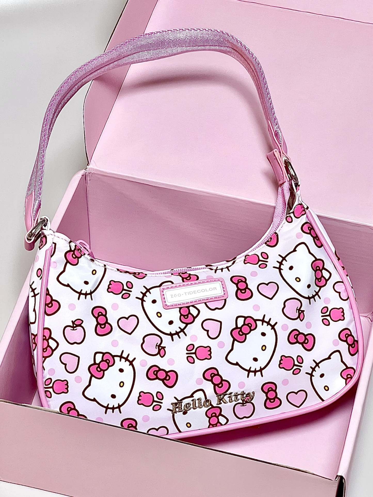  Hobo Bag for Women Nylon Shoulder Crossbody Bags Y2K Small Clutch Totes Handbag Evening Armpit Top Handle Purse（gift box packaging）-cutelalaco