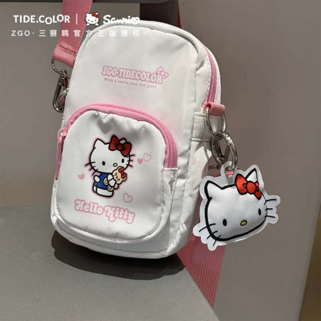 HK Small Crossbody Bags Mini Cell Phone Purses with Crossbody Strap Phone Wallet Shoulder Bag Nylon Arm Bag-cutelalaco