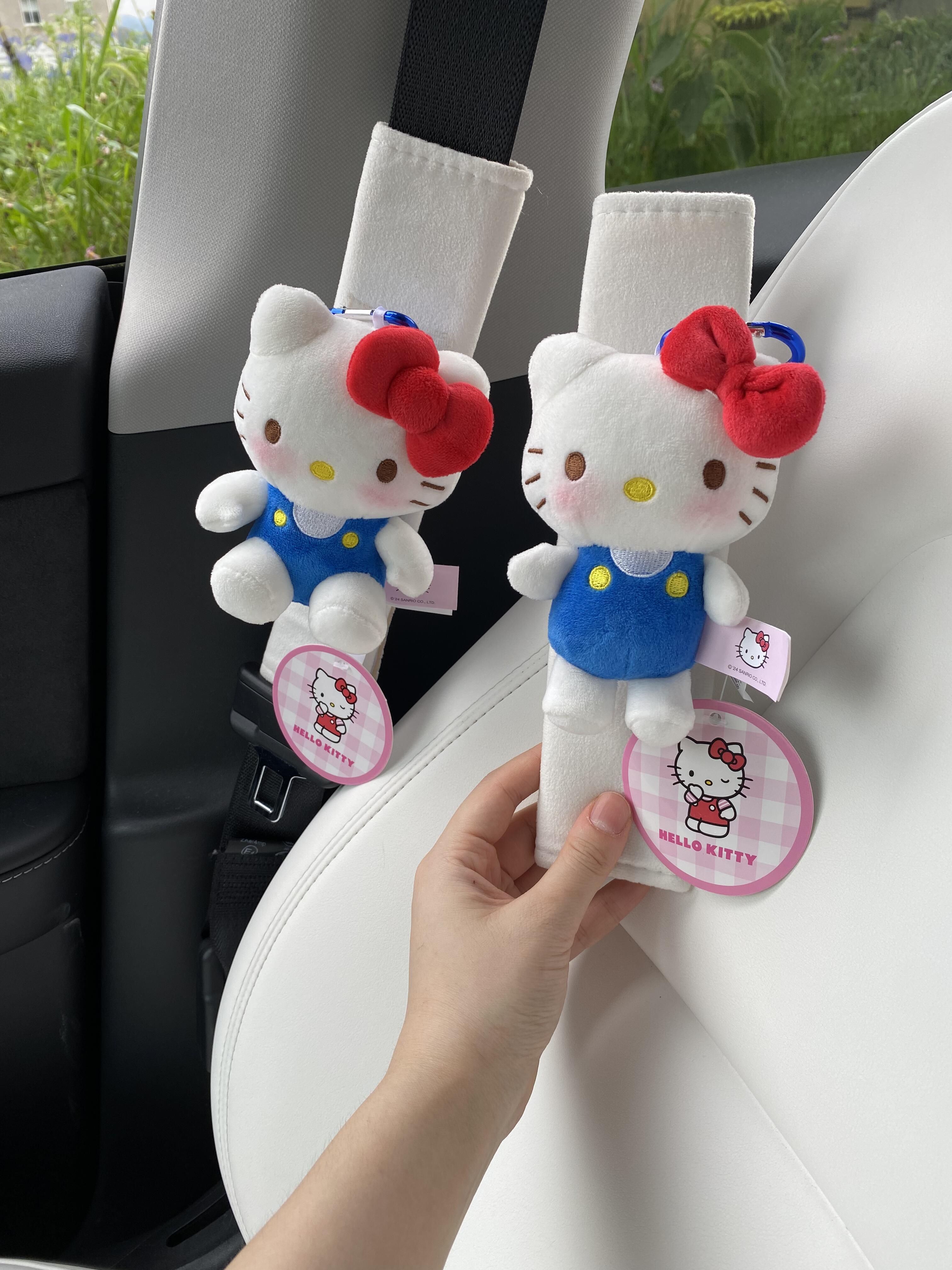 Cute HK Car Seat Belt Cover Pad Car Accessories for Kids Adults (1 PCS)