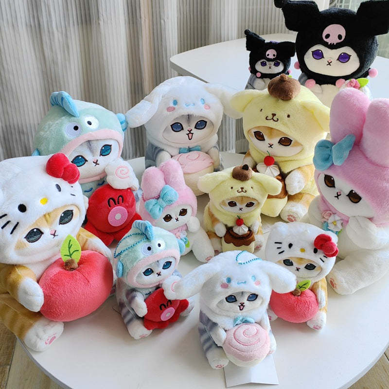 Cute Cat Plush Pendant Doll KI315-cutelalaco