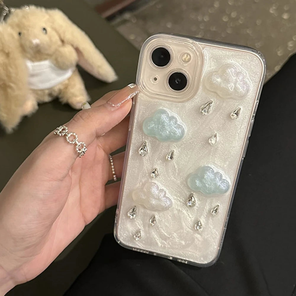 Crystal Cloud iPhone Case-cutelalaco