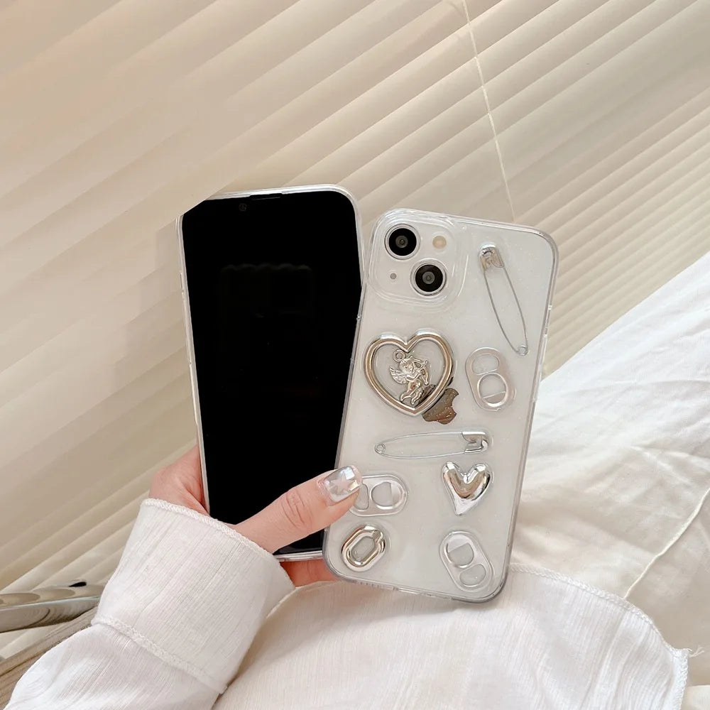 Y2K Starry iPhone Case-cutelalaco
