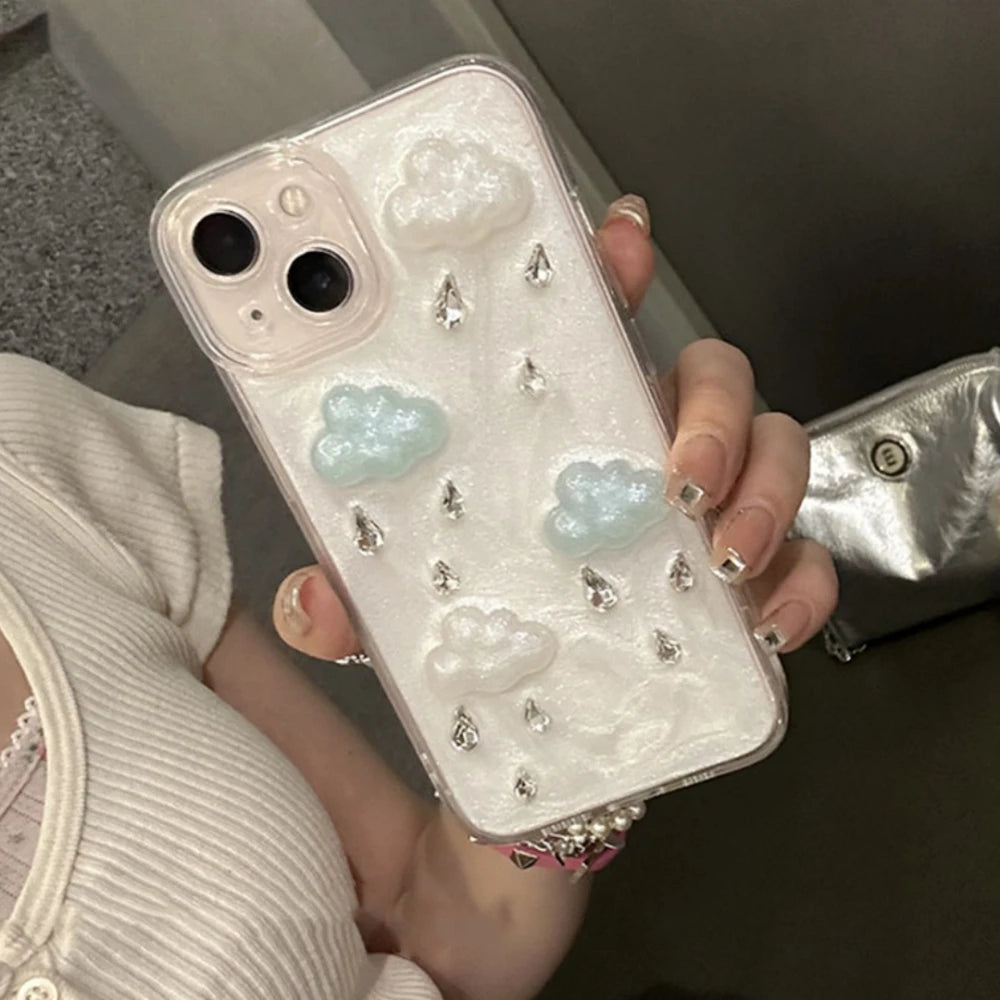 Crystal Cloud iPhone Case-cutelalaco