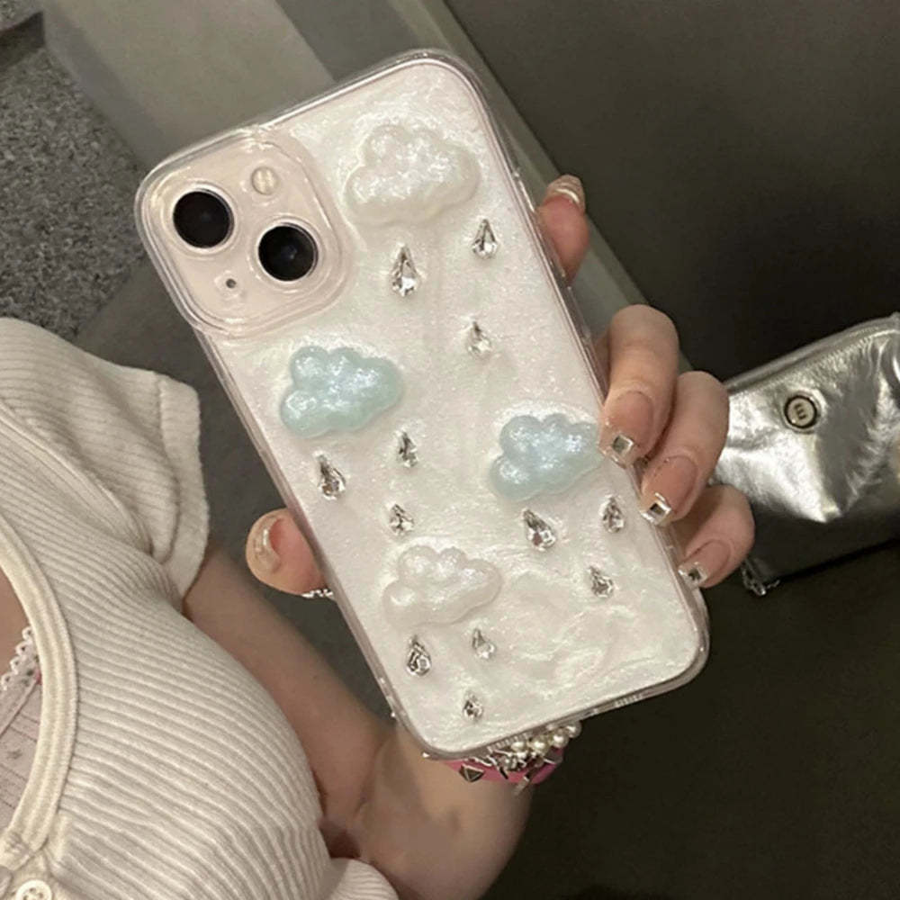 Crystal Cloud iPhone Case-cutelalaco