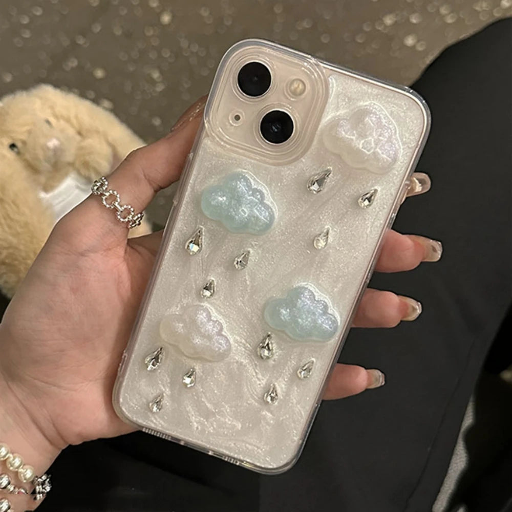 Crystal Cloud iPhone Case-cutelalaco