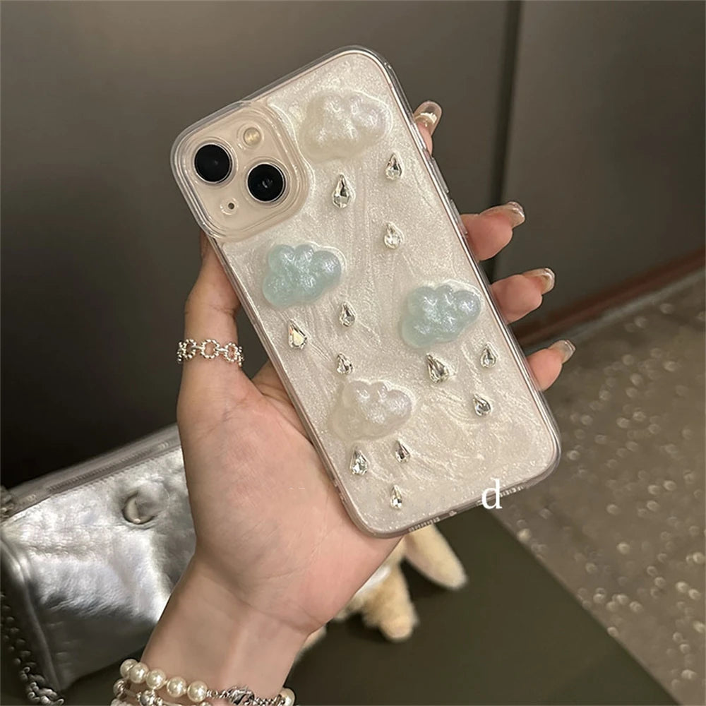 Crystal Cloud iPhone Case-cutelalaco