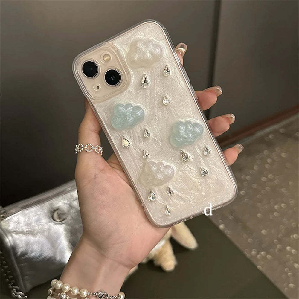 Crystal Cloud iPhone Case-cutelalaco