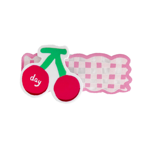 HK DIY Shoe Charms - Cute Cherry & Bow Accessories, Kawaii Jibbitz Decor Set 01250415 