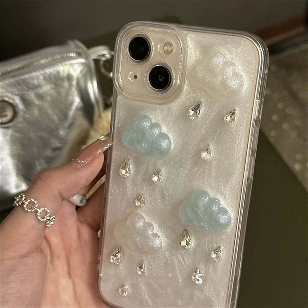 Crystal Cloud iPhone Case-cutelalaco