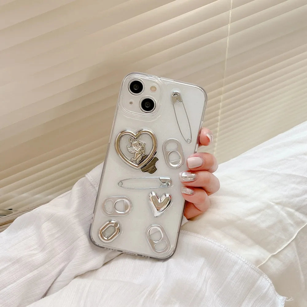 Y2K Starry iPhone Case-cutelalaco