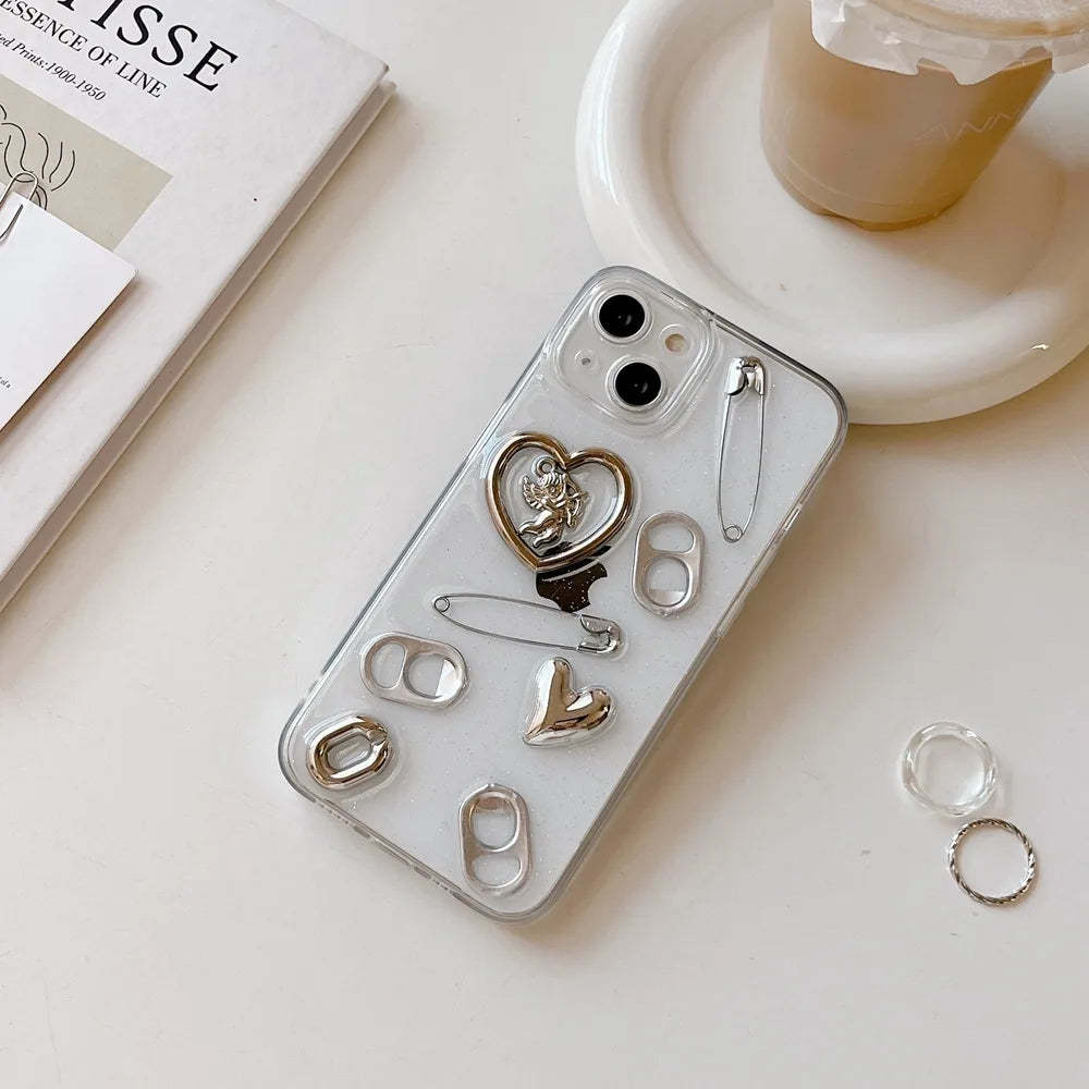Y2K Starry iPhone Case-cutelalaco