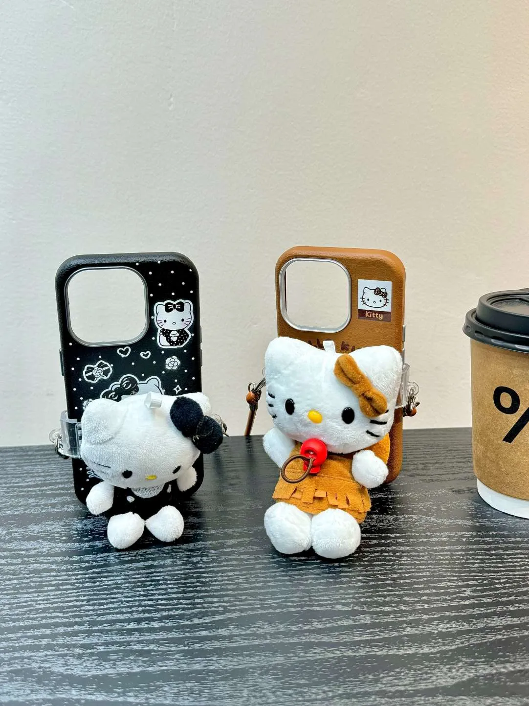 HK Plush Doll Strap iPhone Case – Cute & Functional Phone Cover