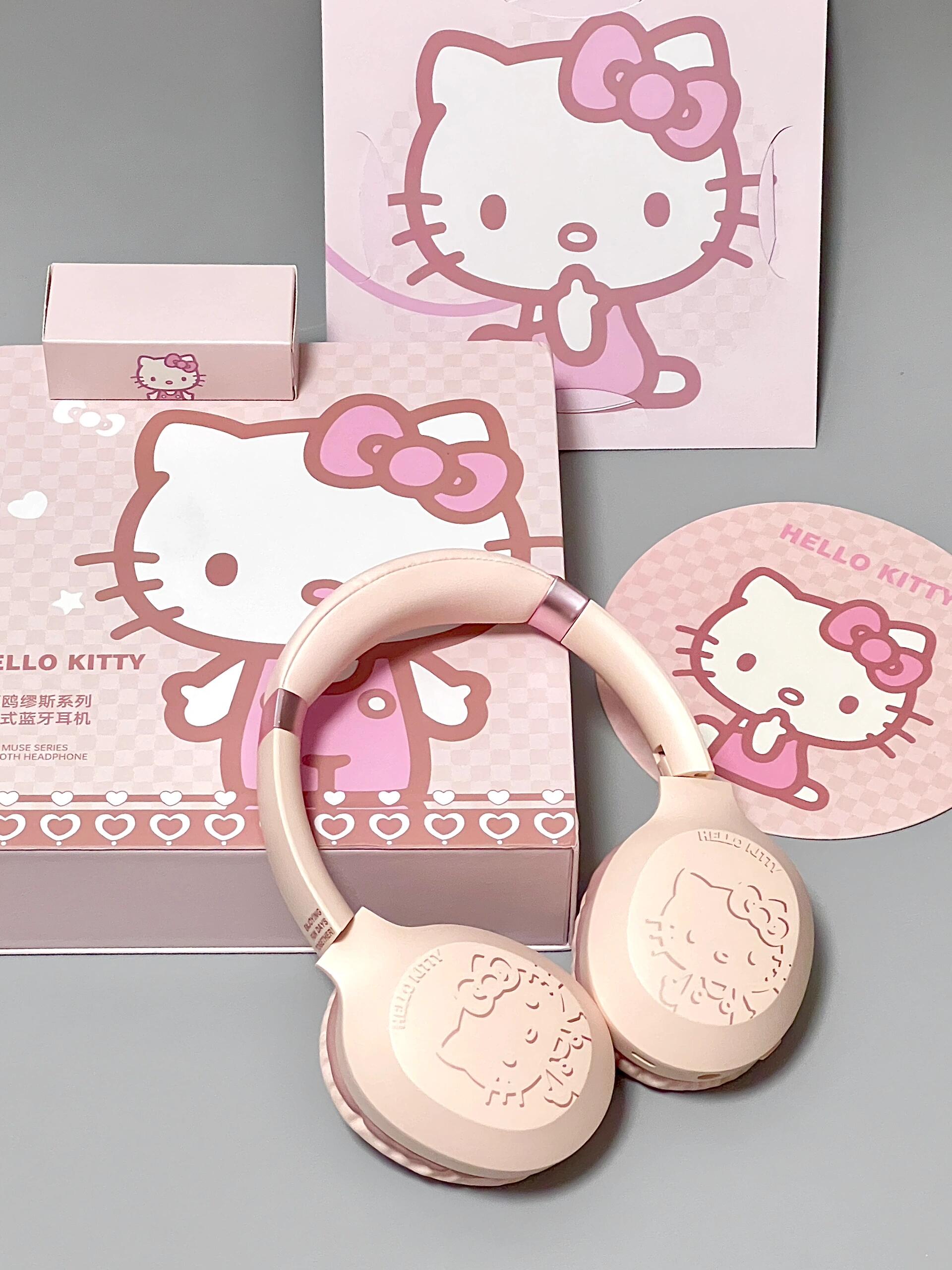 Sanrio Character Over-Ear Bluetooth Wireless Headphones - Cute & High-Quality Sound EJ1134