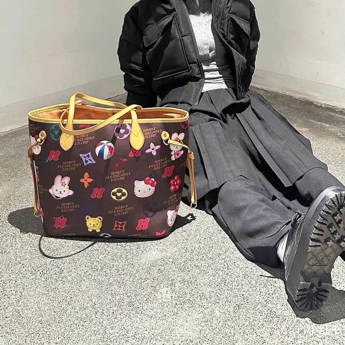 Hello Kitty Y2K Large Capacity Tote Bag - Stylish & Practical