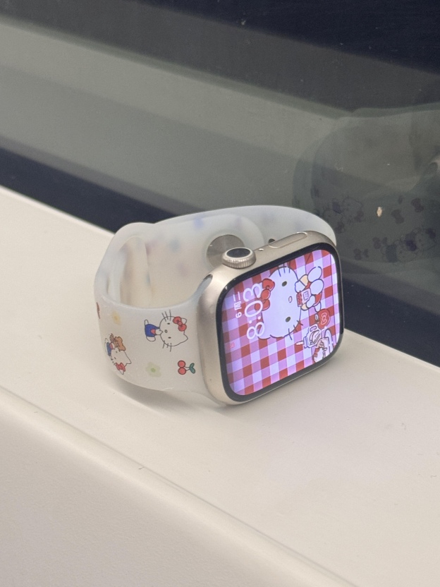 HK Apple Watch Transparent Matte Silicone Band